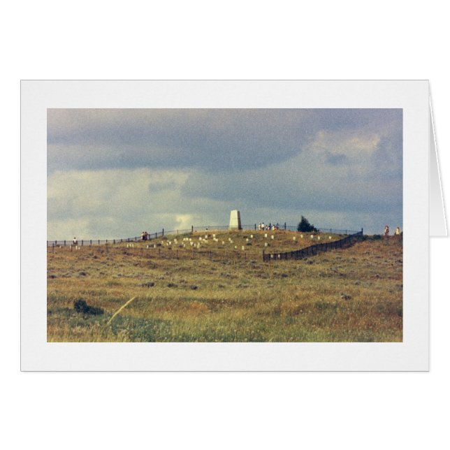 Monumento nacional del campo de batalla del Little (Anverso (Horizontal))