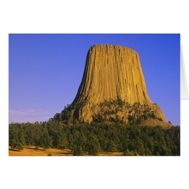 Monumento Nacional Devils Tower en Wyoming (Anverso (Horizontal))