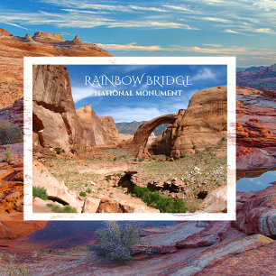 Monumento Nacional Rainbow Bridge, Utah Tarjeta Po
