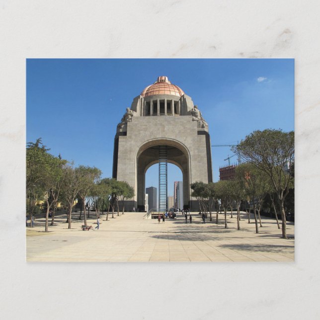 Monumento postal a la Revolución, Ciudad de México (Anverso)