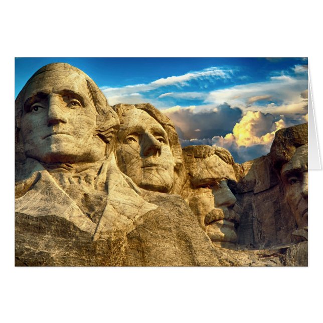 Monumento presidencial de Mount Rushmore (Anverso (Horizontal))