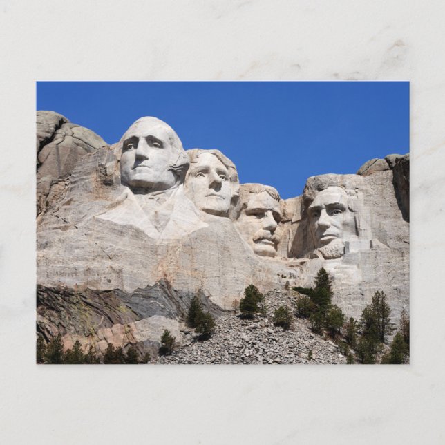 Monumentos de Estados Unidos | Postales de Mount R (Anverso)