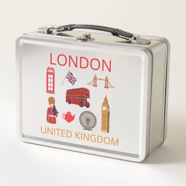 Monumentos de Londres personalizados con tema de v (Anverso)