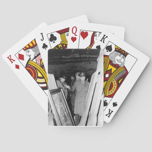 Monumentos Hombres jugando cartas (Reverso)