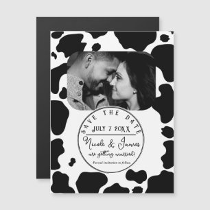 Moo Cow Spots Imprimir Negro y Blanco Guardar la F