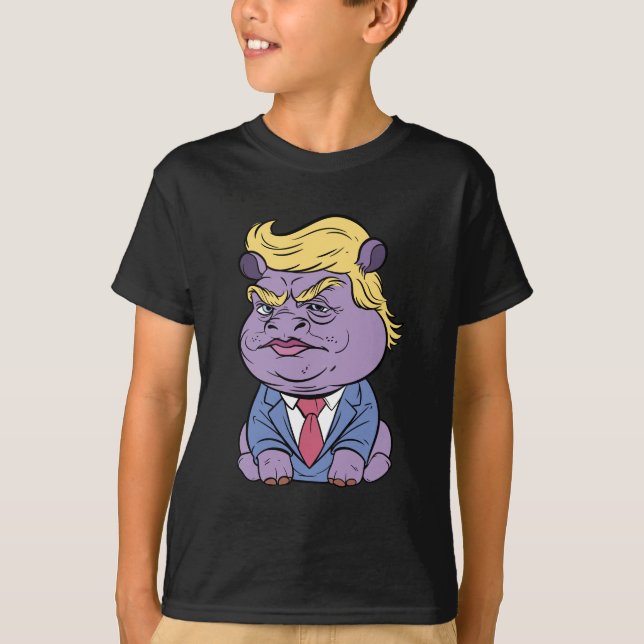 Moo Deng Para Camisetas de Trump, Donald Trump 202 (Anverso)
