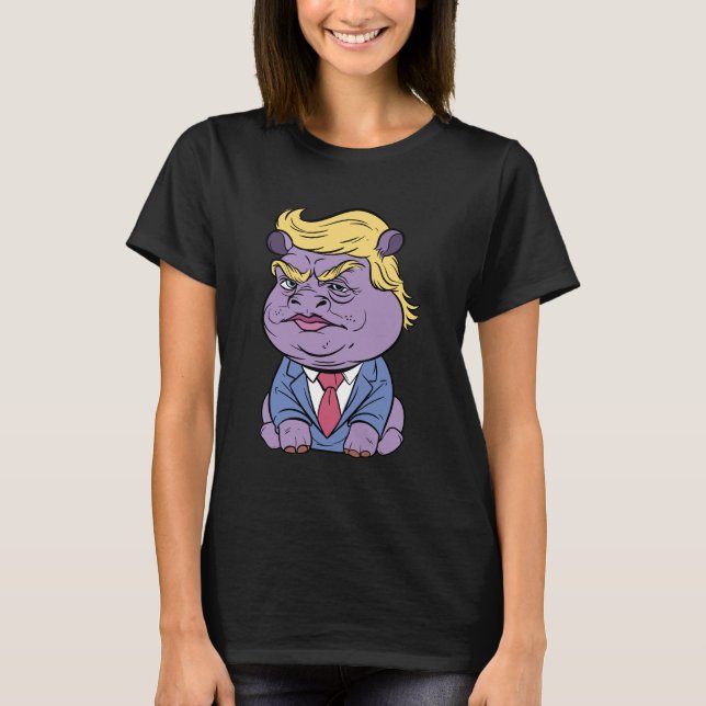Moo Deng Para Camisetas de Trump, Donald Trump 202 (Anverso)