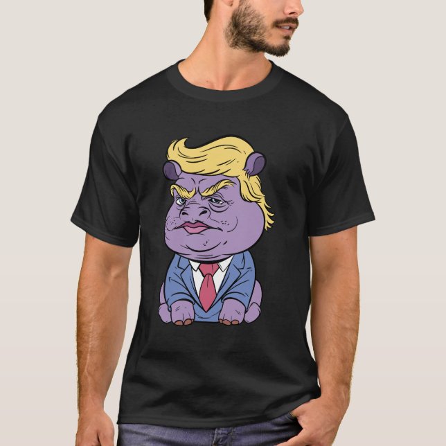 Moo Deng Para Camisetas de Trump, Donald Trump 202 (Anverso)