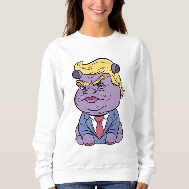 Moo Deng Para La Sudadera Trump, Donald Trump 2024 (Anverso)