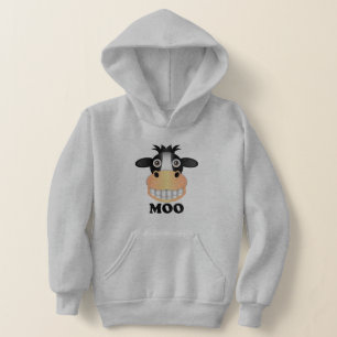 Moo - Hoodie Pullover de los niños