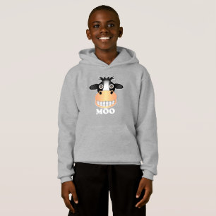 Moo - Hoodie Pullover de los niños