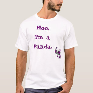 "Moo.I camiseta de una panda"