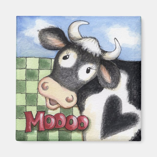 Moo - imán (Frente)