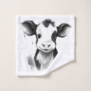 "Moo-Ments of Cleanliness" Set de toallas - Granja
