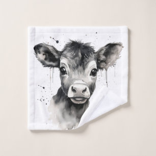 "Moo-Ments of Cleanliness" Set de toallas - Granja