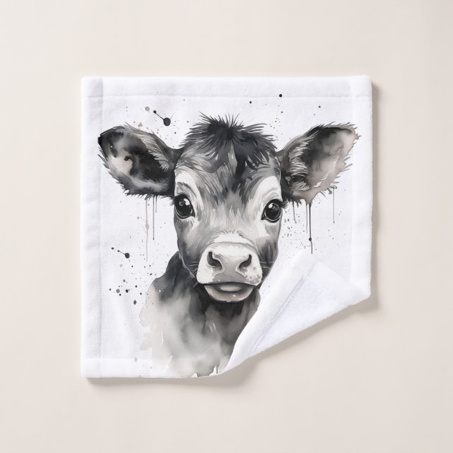 "Moo-Ments of Cleanliness" Set de toallas - Granja (Toallita)