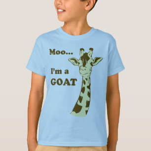 MOO… soy una camisa de los niños de la CABRA