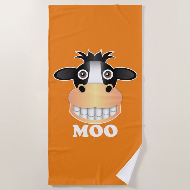 Moo - Toalla de playa (Anverso)