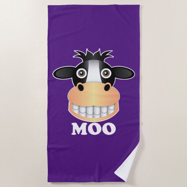 Moo - Toalla de playa (Anverso)