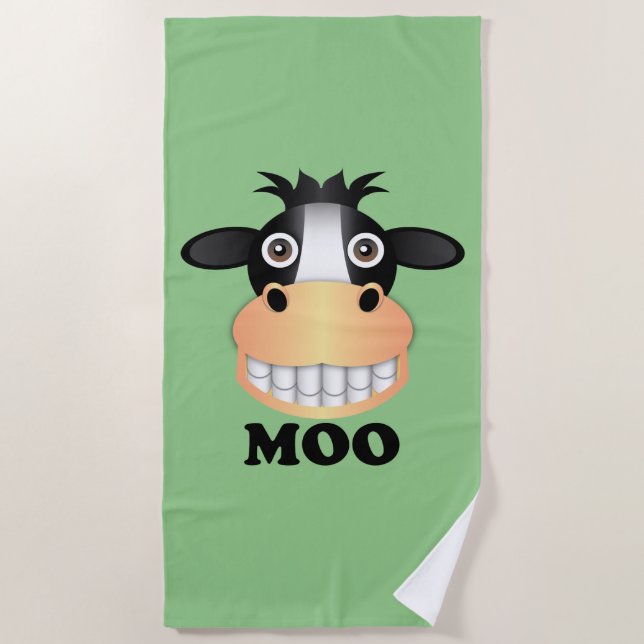 Moo - Toalla de playa (Anverso)