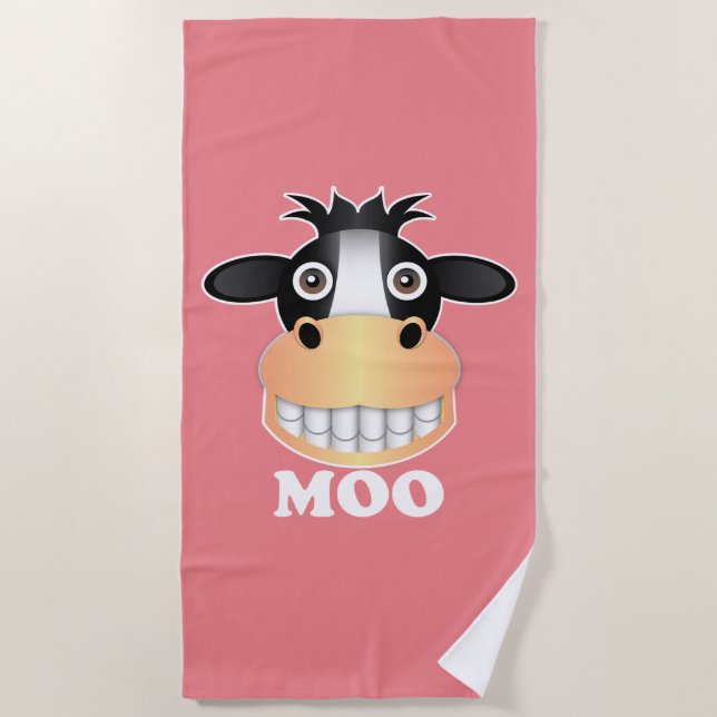 Moo - Toalla de playa (Anverso)