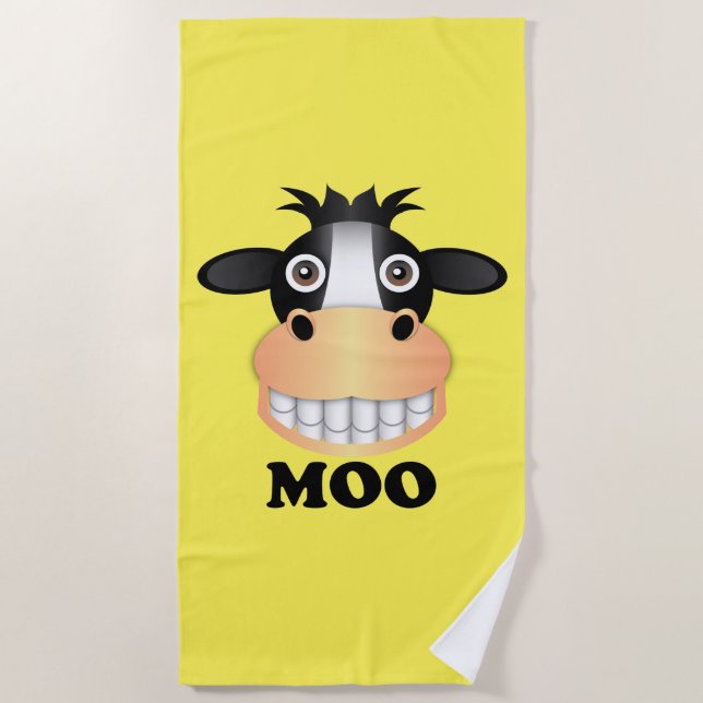 Moo - Toalla de playa (Anverso)