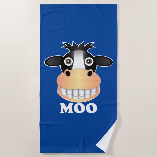 Moo - Toalla de playa (Anverso)