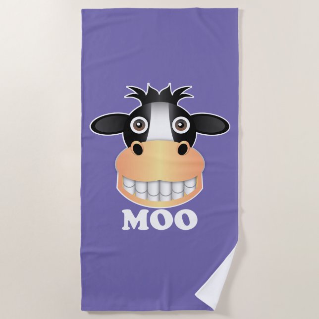 Moo - Toalla de playa (Anverso)