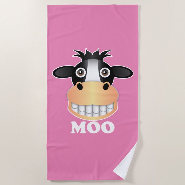 Moo - Toalla de playa (Anverso)