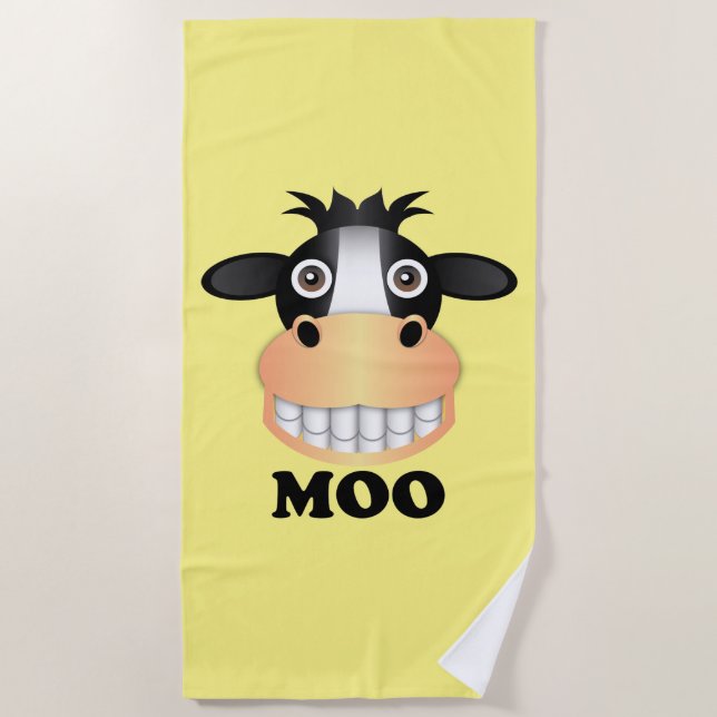 Moo - Toalla de playa (Anverso)