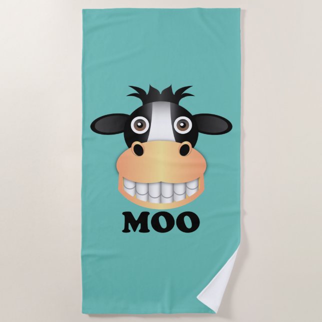 Moo - Toalla de playa (Anverso)