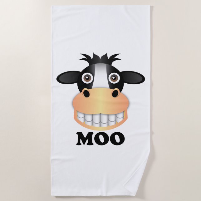 Moo - Toalla de playa (Anverso)