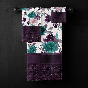Moody Boho   Esmorado de berenjena morado y Rosa V