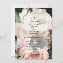 Moody moderna y elegante boda de invierno de otoño