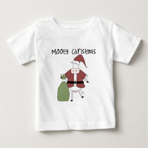 Mooey Cow Navidades camisetas y regalos