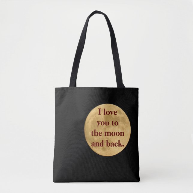 Moon and Back - Bolsa de tocador (Anverso)
