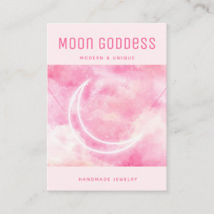 Moon Business QR Código Tarjetas de visualización
