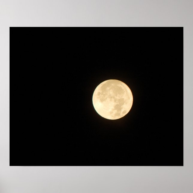 Moon completa 20x16 Poster de impresión de pared d (Frente)