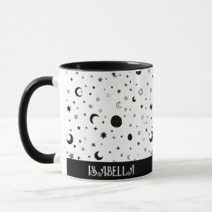 Moon del patrón y tazas café Mug