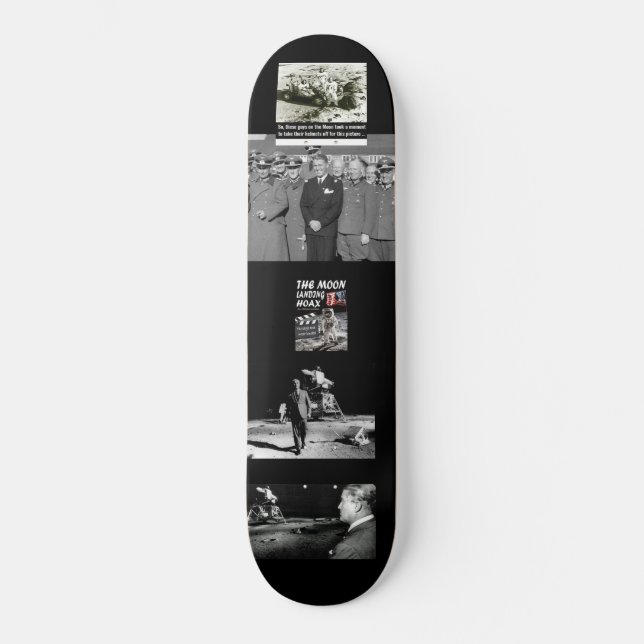 MOON FAKE Skateboard (Anverso)