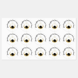 Moon geométrica manual por etiqueta de producto