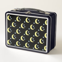 Moon Glow Metalizado Lunchbox (amarillo negro y su