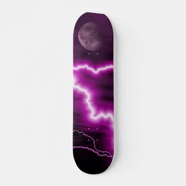Moon&Lighting Skateboard (Anverso )
