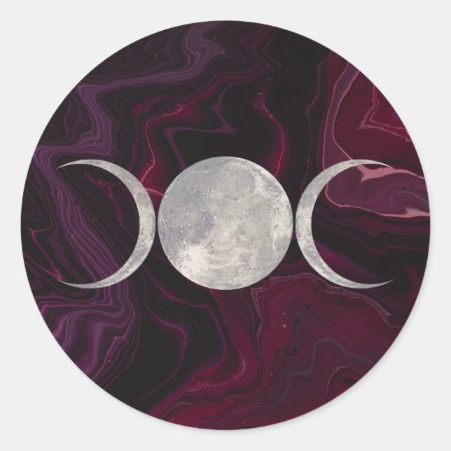 Moon Magic pegatina (Anverso)