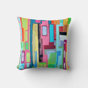 Moon Over Miami 16 x 16 Poly Cojín decorativo