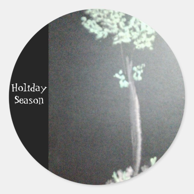 Moon Pegatina Holiday (Anverso)