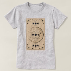 Moon Phases Tarot Camiseta relajada