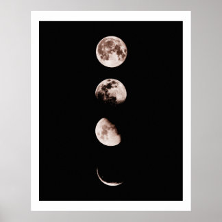 Moon Phases Wall Art - Decoración Celestial del ho