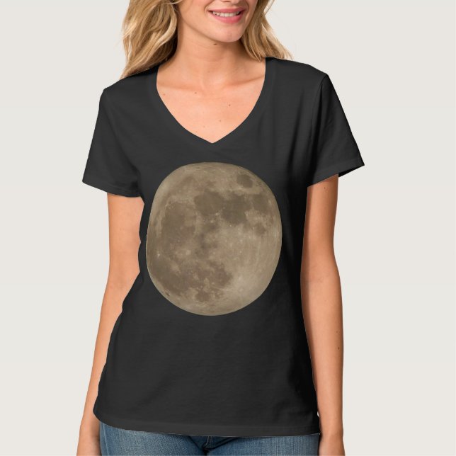 Moon Shirt de la camiseta de la Luna Llena de la (Anverso)