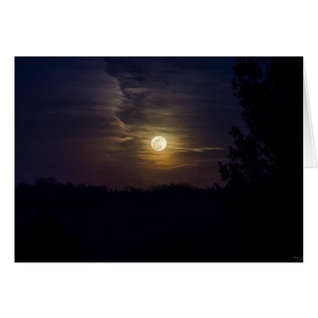 Moon Silhouette (Anverso (Horizontal))